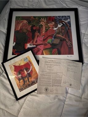 Certified Park West Framed Marcus Glenn Prints